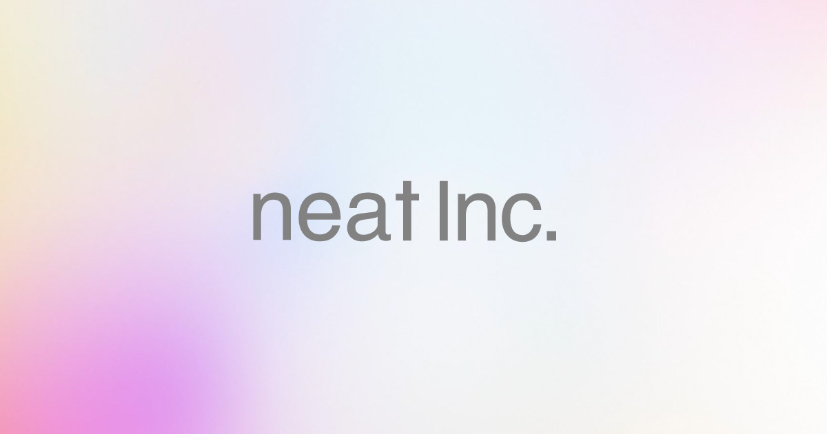 neat Inc.|株式会社ニート neat Inc.|株式会社ニート